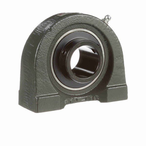 Mounted Ball Bearing, Tapped Base Pillow Block, Setscrew, No VTBS219 1-3/16